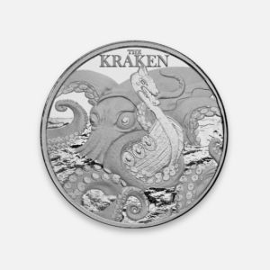 Srebrna moneta Kraken 2026 1 uncja