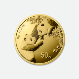 Złota moneta Chińska Panda 3 g