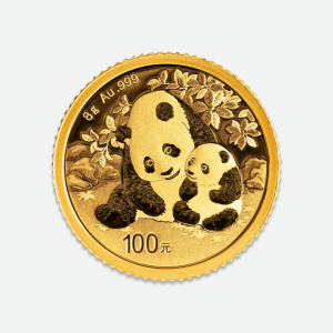 Złota moneta Chińska Panda 8 g