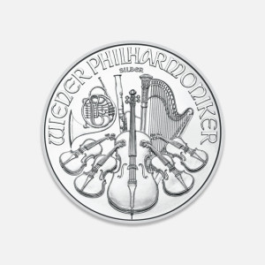 Srebrna moneta Wiedeński Filharmonik 1 uncja