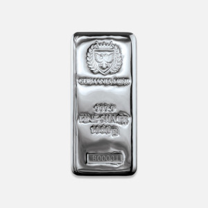1000 g sztabka srebra Germania
