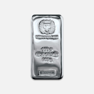 500 g sztabka srebra Germania