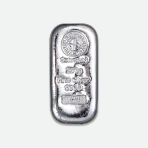 250 g sztabka srebra