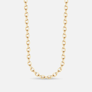 Złoty łańcuszek typu ankier - próba 585