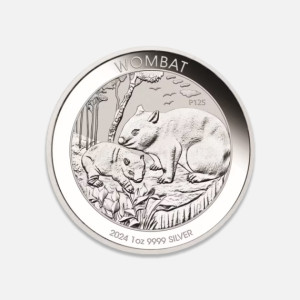 Srebrna moneta Wombat 2024 1 uncja