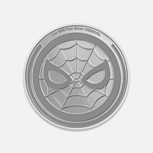 Srebrna moneta Marvel: Spiderman 1 uncja