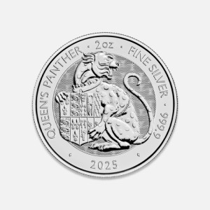 Srebrna moneta Bestie Tudorów: Pantera 2 uncje