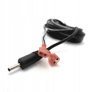 Kabel Przewód Zasilający 3m. do Fotopułapek Akumulatora 12V Wtyk 1.3x3.5