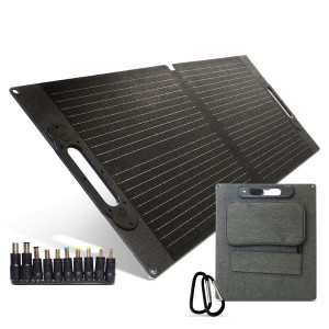 Panel solarny składany 60W 5V/3A Ładowarka USB-C Quick Charge Laminat ETFE