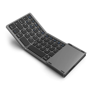 Składana Bezprzewodowa Klawiatura Bluetooth 15m Touchpad