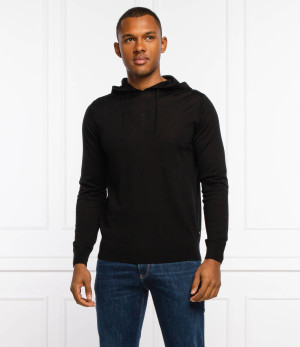 Emporio Armani Wełniany sweter | Regular Fit