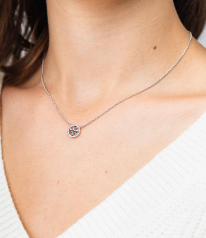 TORY BURCH Naszyjnik CRYSTAL