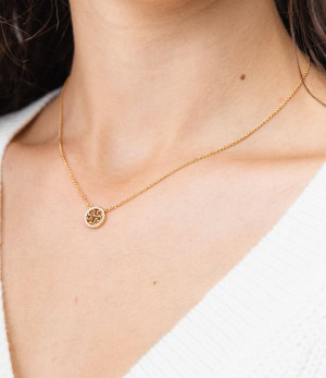 TORY BURCH Naszyjnik CRYSTAL