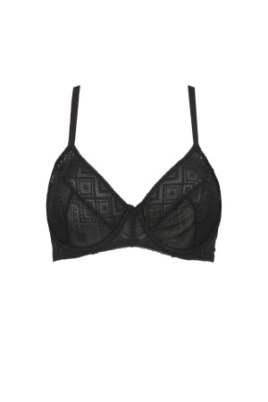 DKNY SLEEPWEAR Koronkowy biustonosz