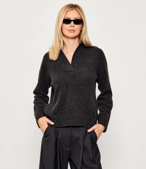 Marella SPORT Wełniany sweter DOTTO | Relaxed fit