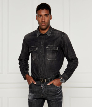 Dsquared2 Jeansowa koszula Relax Dan | Regular Fit