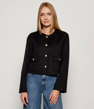 Tommy Hilfiger Wełniana kurtka | Regular Fit