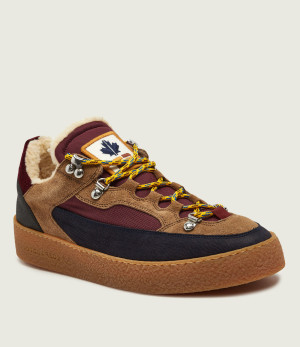 Dsquared2 Skórzane sneakersy Rapper''s Delight | zamsz