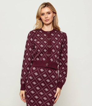 GUESS Kardigan SARAH | Regular Fit | z dodatkiem wełny