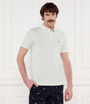 Tommy Hilfiger Polo | Regular Fit | z dodatkiem lnu