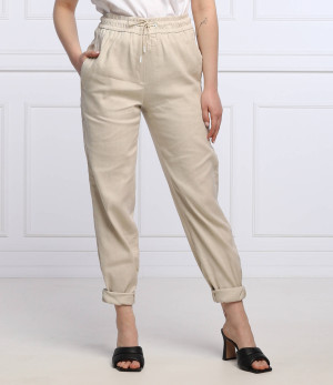 Marc Cain Lniane spodnie | Loose fit