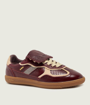 Alohas Skórzane sneakersy Tb.490 Club | zamsz