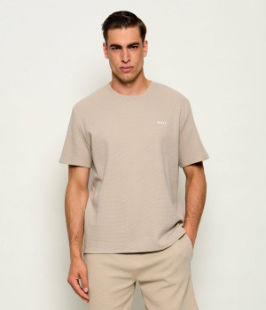 BOSS BLACK Góra od piżamy Waffle | Regular Fit