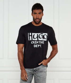 Hugo Blue T-shirt Nugocrea | Regular Fit