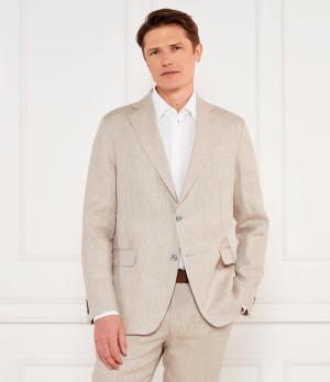 Oscar Jacobson Lniana marynarka Ferry | Regular Fit