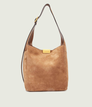 GIANNI CHIARINI Torebka na ramię JO | zamsz