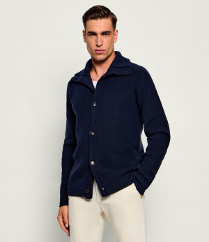 TIGER OF SWEDEN Wełniany kardigan Leander | Regular Fit