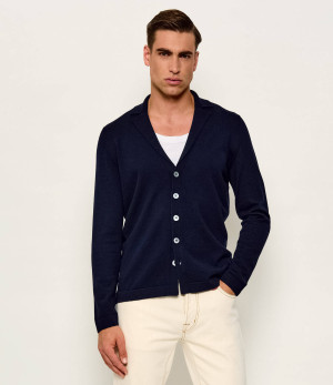 Gran Sasso Wełniany kardigan | Regular Fit
