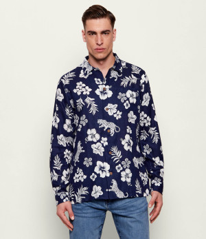 POLO RALPH LAUREN Lniana koszula | Classic fit