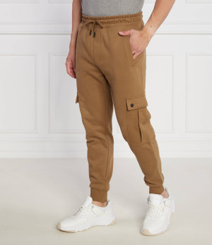 BOSS ORANGE Ocieplane spodnie dresowe Seteam | Relaxed fit