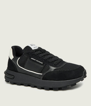 Armani Exchange Sneakersy | z dodatkiem skóry
