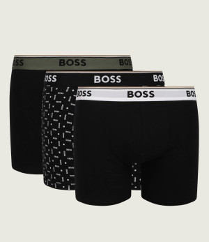 BOSS BLACK Bokserki 3-pack Power Des