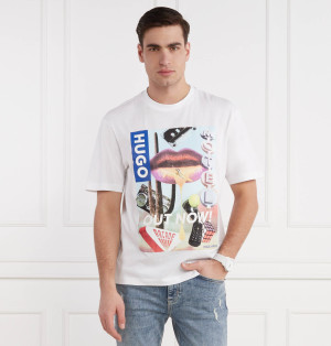 Hugo Blue T-shirt Narcado | Regular Fit