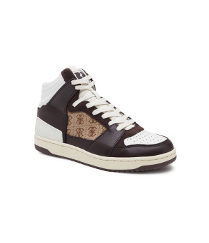 Guess Skórzane sneakersy SAVA