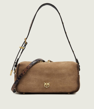 Pinko Torebka na ramię Bauletto Trittico Mini | zamsz