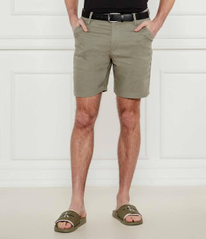 GUESS Lniane szorty | Regular Fit