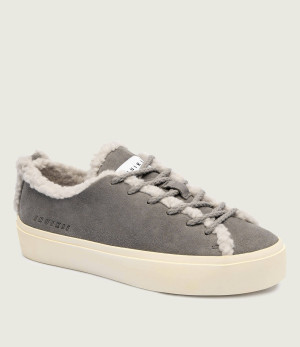 INUIKII Ocieplane sneakersy | zamsz | shearling