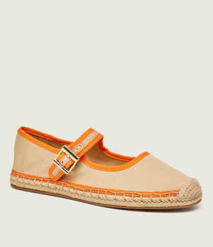 Tommy Hilfiger Espadryle Buckle Mary Jane | z dodatkiem skóry