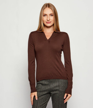 Weekend MaxMara Wełniany sweter CAPPA | Regular Fit | z dodatkiem kaszmiru
