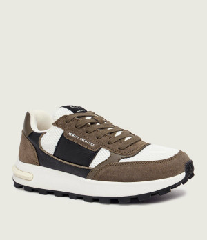 Armani Exchange Sneakersy | z dodatkiem skóry