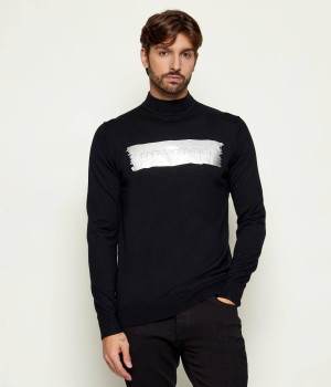 Karl Lagerfeld Wełniany sweter | Regular Fit