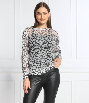 TWINSET Wełniany sweter | Longline Fit