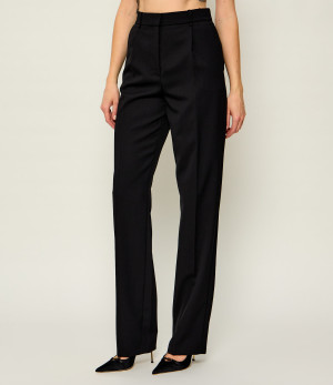Elisabetta Franchi Spodnie | Regular Fit | z dodatkiem wełny