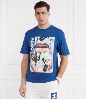 Hugo Blue T-shirt Narcado | Regular Fit