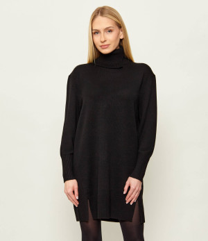 BOSS ORANGE Wełniana sukienka C_Feringatessa
