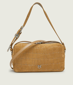 Pinko Torebka na ramię BAULETTO | zamsz